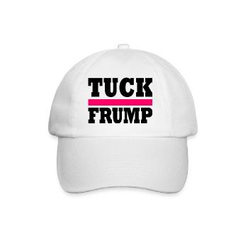 Tuck frump - Baseball Cap - white/white - Front