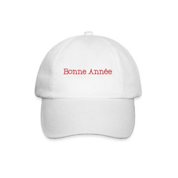 NOËL. ANNEE. ANNIVERSAIRE. RETRAITE. PAPA. MAMAM. - Casquette classique - blanc/blanc - Devant