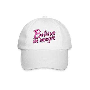 Croire en la magie - Casquette classique - blanc/blanc - Devant