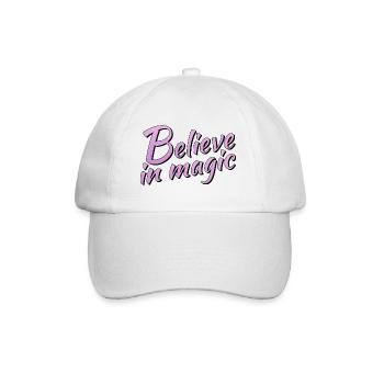Croire en la magie - Casquette classique - blanc/blanc - Devant