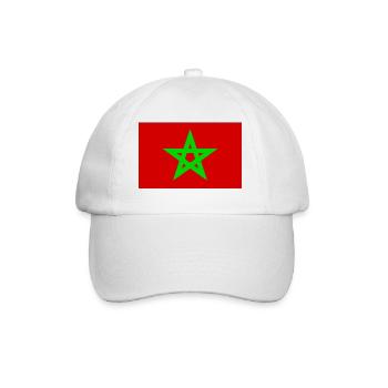 Maroc - Casquette classique - blanc/blanc - Devant