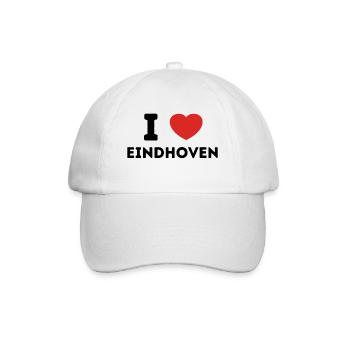 I Love Eindhoven, Pays-Bas - Casquette classique - blanc/blanc - Devant