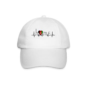j'aime la maison Afghanistan - Casquette classique - blanc/blanc - Devant