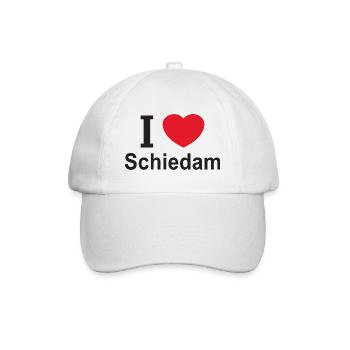 I love Schiedam - Casquette classique - blanc/blanc - Devant