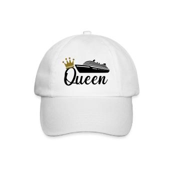 Cruise Queen - Baseballkappe - Weiß/Weiß - Vorne