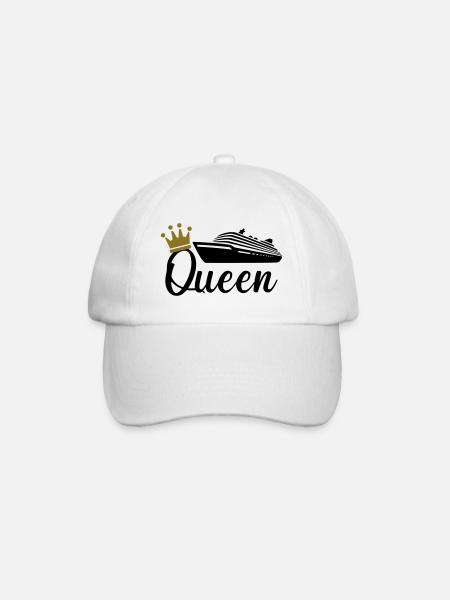 Croisière Queen - Casquette classique - blanc/blanc