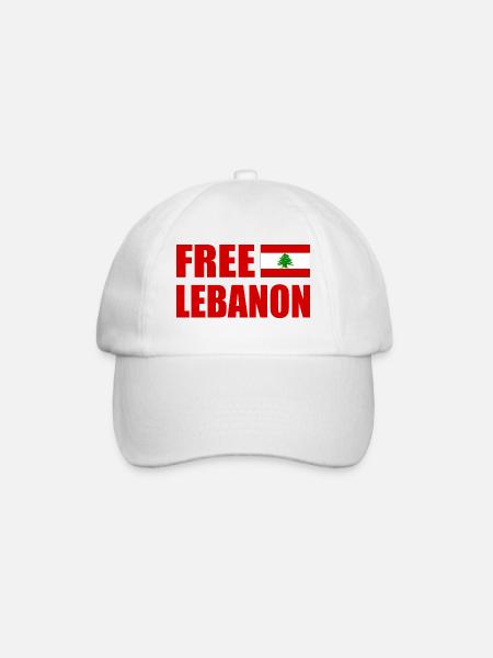 free lebanon - Baseballkasket - hvid/hvid