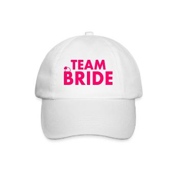 Team bride - Casquette classique - blanc/blanc - Devant