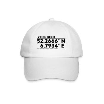 Hengelo: Industrial Legacy & Cultural Fervor - Baseball Cap - white/white - Front