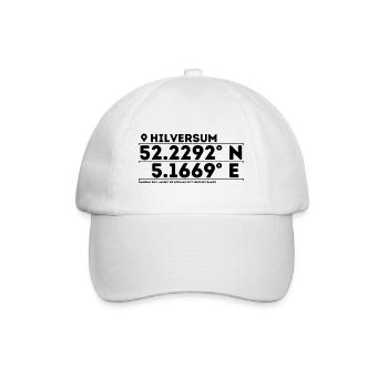 Hilversum: Media City & Scenic Landscapes - Baseball Cap - white/white - Front