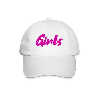 Girls - Baseballkappe - Weiß/Weiß - Vorne