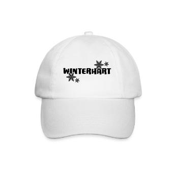 winterhart Eisbader winterschwimmen - Baseballkappe - Weiß/Weiß - Vorne