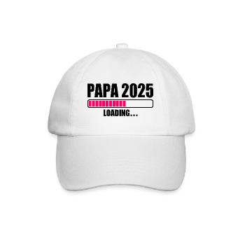 Papa 2025 - Baseball Cap - white/white - Front