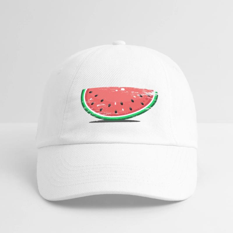 Tranche de conception de pastèque utilisée Casquette classique