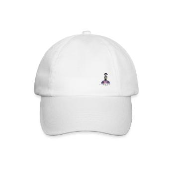 El Pato Feliz - The Happy Duck - Baseball Cap - white/white - Front