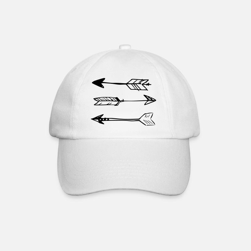Arrows - Baseballkappe - Weiß/Weiß
