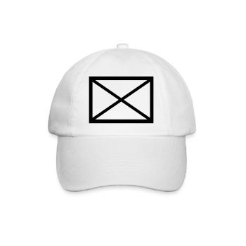 Infanterie - Taktisches Zeichen  - Baseballkappe - Weiß/Weiß - Vorne