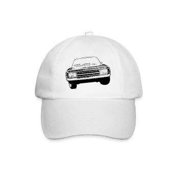 Commodore A - Baseballkappe - Weiß/Weiß - Vorne