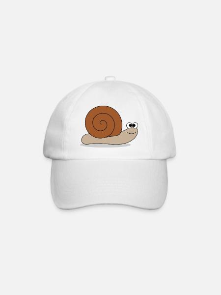 Brown escargot - Casquette classique - blanc/blanc