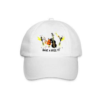 Jazz festival - Baseballkappe - Weiß/Weiß - Vorne