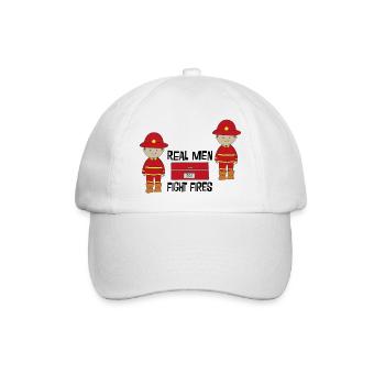 fire Department - Baseball Cap - white/white - Front