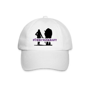 2541614 10458015 fuehrungskraft - Baseballkappe - Weiß/Weiß - Vorne