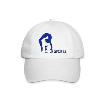 sports - Baseball Cap - white/white - Front