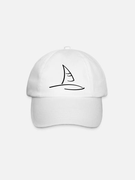 Planche à voile / planche à voile (1c) - Casquette classique - blanc/blanc