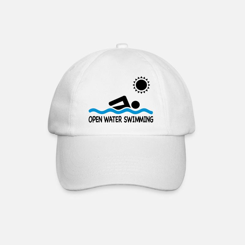 nager - Casquette classique - blanc/blanc