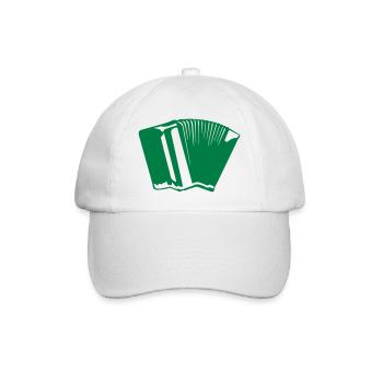 accordeon instrument musique 306 - Casquette classique - blanc/blanc - Devant