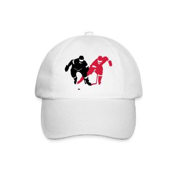 Hockey - Casquette classique - blanc/blanc - Devant