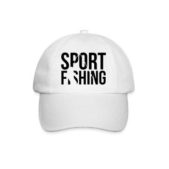 fishing pêche - Casquette classique - blanc/blanc - Devant