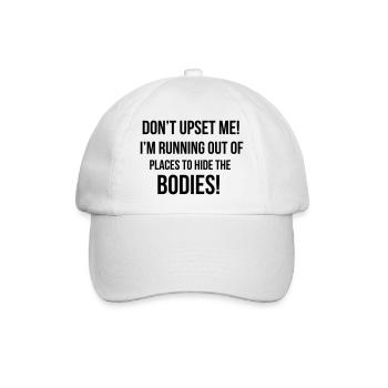 Funny - Baseballkappe - Weiß/Weiß - Vorne