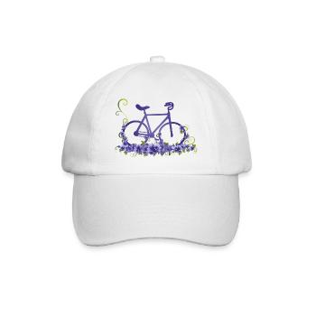 Artistic cycling, artistic cycling, indoor cycling - Baseball Cap - white/white - Front