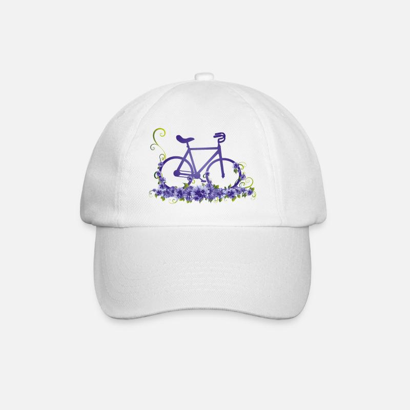 Kunstrad, Kunstradfahren, Hallenradsport - Baseballkappe - Weiß/Weiß