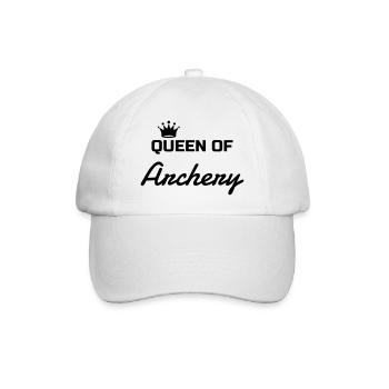 Tir à l'arc Archer Sport Sportif Athlète Flêche - Casquette classique - blanc/blanc - Devant