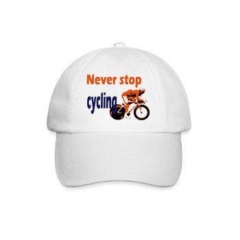 Cycling - Baseball Cap - white/white - Front