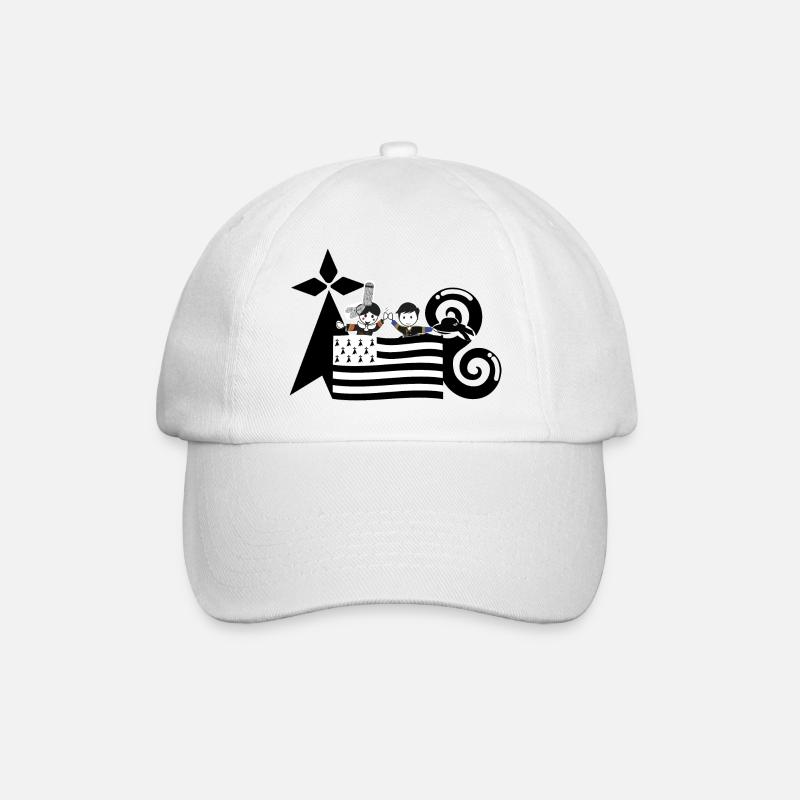 ensemble bretagne - Casquette classique - blanc/blanc
