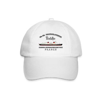 CRUISE SHIP FRANCE - Baseball Cap - white/white - Front