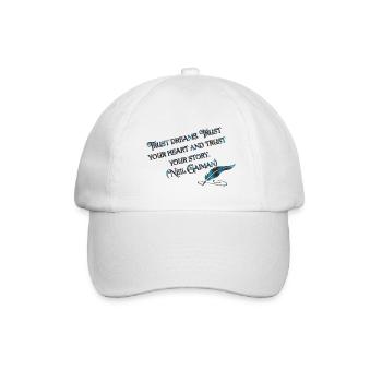 Trust Dreams - Neil Gaiman - Baseball Cap - white/white - Front