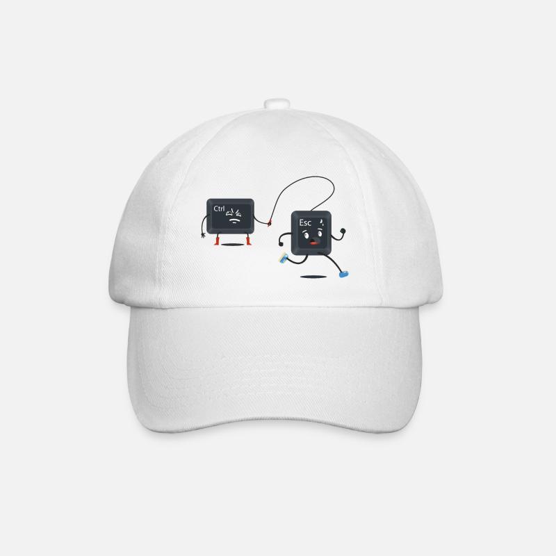 Ctrl Esc - Casquette classique - blanc/blanc