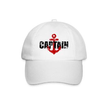 CAPITAINE CAPITAINE - Casquette classique - blanc/blanc - Devant
