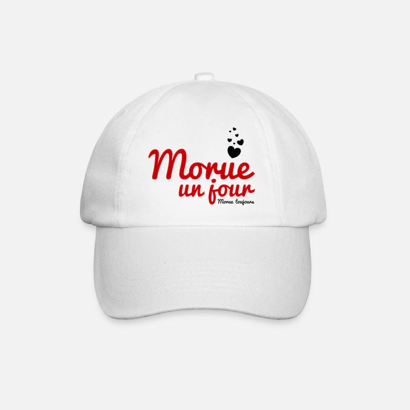 Monique un jour - Casquette classique - blanc/blanc