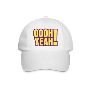 Wrestling 80s - Baseballkappe - Weiß/Weiß - Vorne
