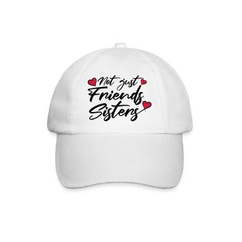 Hearts Friends Sisters - Baseball Cap - white/white - Front