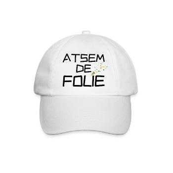 ATSEM de folie - Casquette classique - blanc/blanc - Devant