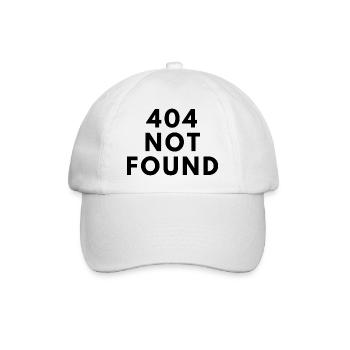 404 Introuvable - Casquette classique - blanc/blanc - Devant