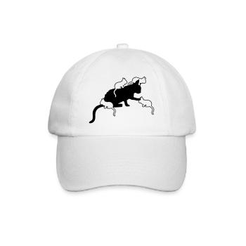 Sweet lots chaton maman - Casquette classique - blanc/blanc - Devant