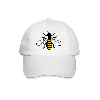 Honeybee - Baseball Cap - white/white - Front