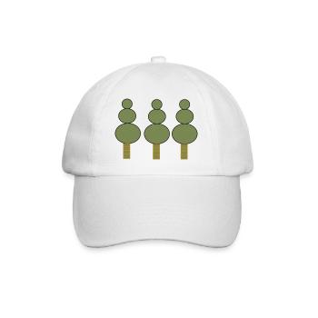 Save Our Trees - Baseballkappe - Weiß/Weiß - Vorne